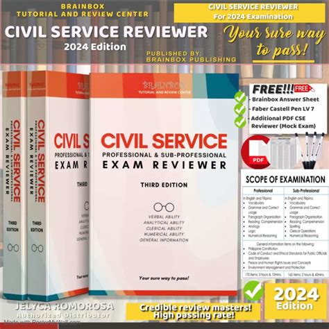 ano ang civil service exam|Civil Service Exam Reviewer with Answer Keys (August 2024) .
